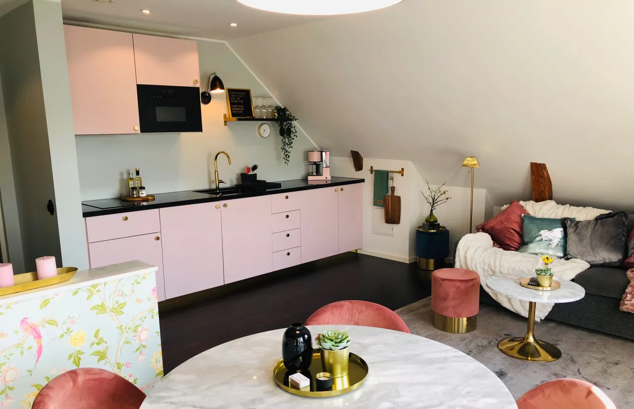 Hotellägenhet med kök